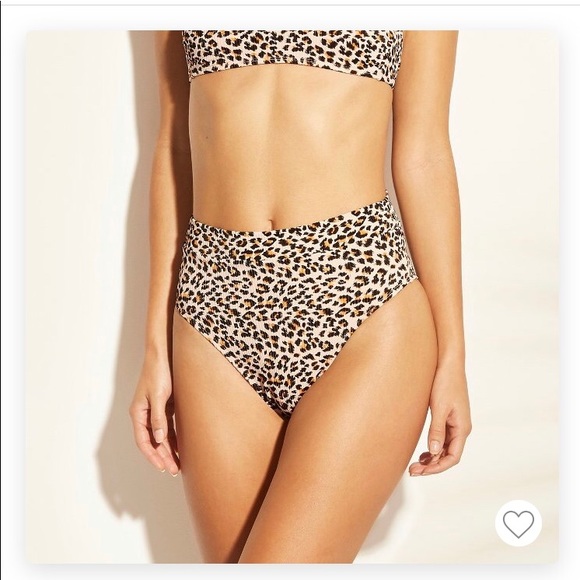 leopard swim bottoms